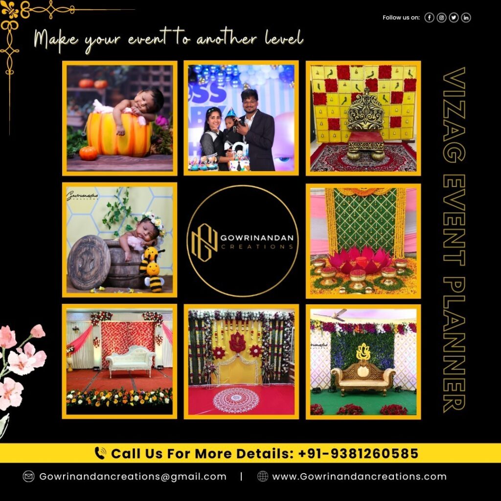 Best Event planners in Vizag - Gowrinandan Creations